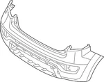 2012-2103 Kia Soul Genuine Rear Bumper Cover Oem 86611-2K500. Fixed Price $180.00.