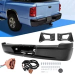 Black Steel Rear Bumper Assembly For 2005-2010 Dodge Dakota / 2011 Ram. Fixed Price $172.90.