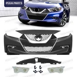 Bumper W/park Sensor Hole Grille Fog Light Assembly For 2016-2018 Nissan Maxima. Fixed Price $409.99.