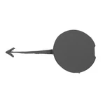 New Oem Vw Volkswagen Beetle Towing Hook Eye Cap Cover 1C0-807-241-C-GRU. Fixed Price $42.00.