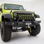 Rock Crawler Front Bumper+fog Light Hole+winch Plate For 07-18 Jeep Jk Wrangler. Fixed Price $399.66.
