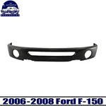 New Front Bumper Face Bar Primed With Fog Lamp Hole Fit 2006-2008 Ford F-150. Fixed Price $230.20.