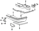 Genuine Gm Rub Strip 20724195. Fixed Price $45.17.