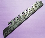 BIN9 Used Vw Volkswagen Jetta Gl Fuel Injection Emblem Unknown Year Or Model. Fixed Price $29.99.