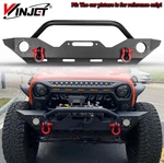 For 2007-2026 Wrangler Jk Jl/jeep Gladiator Jt Front Bumper W/d-rings Steel. Fixed Price $269.00.