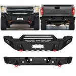 Vijay Fits 2011-2014 Chevy Silverado 2500HD/3500HD Front/rear Bumper With Lights. Fixed Price $439.99.