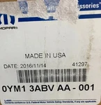 Fits Chrysler Front Lower Fascia, Part # YM13ABVAA. Fixed Price $258.99.
