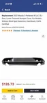 For Mazda 3 2019-2024 Hatchback Bumper Cover Rear Lower Capa Painted Black. Fixed Price $100.00.