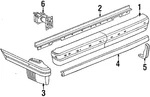 Genuine Gm Guard 14086238. Fixed Price $13.36.