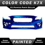 New Painted *K7X Blue* Front Bumper Cover Fascia For 2015-2017 Subaru Wrx 15-17. Fixed Price $610.99.