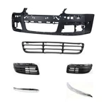 Front Bumper + Grille Trims Fog Light Covers For 2005 Volkswagen Jetta Sedan. Fixed Price $222.03.