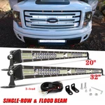 09-14 Ford F150 Upper Grille Lower Hidden Bumper Combo Led Light Bar Kits. Fixed Price $61.23.