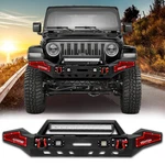 For 2007-23 Jeep Wrangler JK/JL&2020-2023 Gladiator Jt Front Bumper W/led Lights. Fixed Price $349.49.