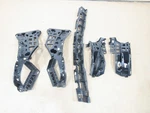 Porsche Macan 2019 Rear Bumper Bracket Mount Support Set 5 Pcs 19-24 :m. Fixed Price $122.00.