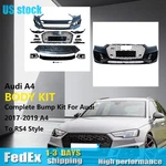 New Front Bumper Conversion Kit Fits 2017 2018 2019 Audi A4 Upgrade To RS4 Style. Fixed Price $498.22.