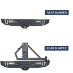 Hooke Road Rear Back Bumper W/tire Carrier For Jeep Wrangler Jk 2007-2018 Steel. Fixed Price $209.99.