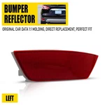 Driver Left Side Bumper Reflector 2013-2019 Ford Escape Se Titanium Auxito. Fixed Price $16.14.