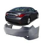 Primed Rear Bumper Cover Fascia For 2014 Hyundai Sonata Gls Limited Se. Fixed Price $168.12.