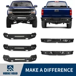 Hooke Road Front Rear Bumper W/ Led Light For 2007-2018 Chevy Silverado 1500. Fixed Price $499.33.