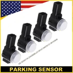 4PCS White Reverse Parking Assist Sensor Fits 2014-2019 Chevy Cadillac Buick Gmc. Fixed Price $24.99.