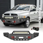 Aaiwa For 2003-2005 Dodge Ram 2500 3500 Front Bumper With Winch Plate &led Light. Fixed Price $479.98.