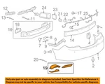 Gm Oem 10-13 Lacrosse Rear Bumper Components-heat Shield 20837549. Fixed Price $376.00.