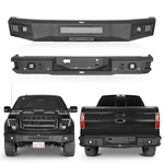 Off-road Front Rear Bumper Assembly W/led Spotlights 2009-2014 Ford F150. Fixed Price $449.51.
