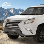 Front Bumper Assembly W/ Winch Plate & Led Light Bar Fit Lexus GX460 2014-2023. Fixed Price $229.35.