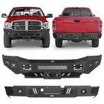 Fit Dodge Ram 2500/3500 2006 2007 2008 2009 Steel Front/rear Bumper W/led Lights. Fixed Price $449.69.