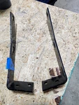 63-67 C2 Corvette Rear Bumper Bracket Outer Braces Pair Left & Right New Nice. Fixed Price $63.00.