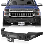 Sturdy Steel Front Bumper W/2X 25W Led Lights For 2014-2015 Chevy Silverado 1500. Fixed Price $409.36.