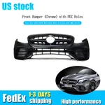 For 2016-18 Mercedes W213 Class E63 Amg Style Front Bumper Chrome W/pdc Holes. Fixed Price $497.91.