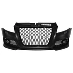 For 09-13 Audi 8P A3, RS3 Style Front Bumper With Black Grille & Fog Lamp. Fixed Price $629.99.