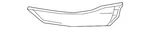 Genuine Honda Bumper Corner Cover 71502-T1W-A00. Fixed Price $60.18.