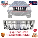 New Oem Replaces Grille Assembly Chrome Shell For 1999-2003 Jeep Grand Cherokee. Fixed Price $85.05.