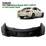 For 2011-2013 Buick Regal Primed Rear Bumper Cover W/ Sensor Hole 20971893. Fixed Price $99.99.
