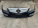12-14 Mercedes-benz W204 Class Front Bumper Cover W/ Grille Blue Metallic Oem. Fixed Price $839.00.
