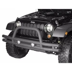 Rugged Ridge Front 3" Dual Tube Textured Black Bumper W/bull Bar For Wrangler Jk. Fixed Price $419.99.