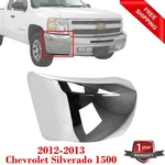 Front Bumper End Cap Chrome Passenger Side For 2012-2013 Chevy Silverado 1500. Fixed Price $224.42.