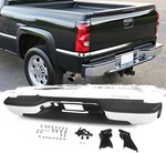 Chrome Rear Step Bumper Compatible With 1999-2007 Chevy Chevrolet Silverado/gmc. Fixed Price $185.39.