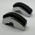 ++new++ Porsche 911 912 Front Bumper Guard Pair W/ Rubber Pad Trim. Fixed Price $250.00.