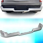 For 2019-2024 Ram 1500 Single Exhaust Rear Bumper Face Bar Polished Chrome Steel. Fixed Price $244.79.