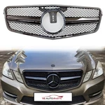 For Mercedes E-class W212 S212 E63 Front Bumper Black Grille 2009-2013 Amg Style. Fixed Price $112.95.