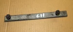 1984-1996 Corvette Rear Bumper Side Stock Silver Top Upper Brace, Gm 14100248. Fixed Price $12.99.