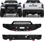 Vijay For 2019-2024 Dodge Ram 1500 Front/rear Bumper With Winch Plate&led Lights. Fixed Price $409.99.