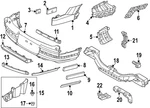 Genuine Hyundai Outer Molding 86691-R6020. Fixed Price $74.73.