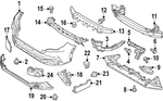 Genuine Subaru Corner Support 57707SL010. Fixed Price $30.93.