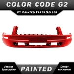New Painted *G2 Red* Front Bumper Cover Fascia 2005-2009 Ford Mustang 05-09. Fixed Price $390.99.