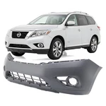 Primed Front Bumper Cover For 2013 2014 2015 2016 Nissan Pathfinder. Fixed Price $125.86.