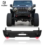 Vijay New Steel Front Bumper Fits 07-25 Jeep Wrangler Jk Jl Jt W/d-rings. Fixed Price $269.00.